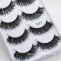 Wholesale 5 pairs 3d mink fur false eyelash 3d mink eyelashes